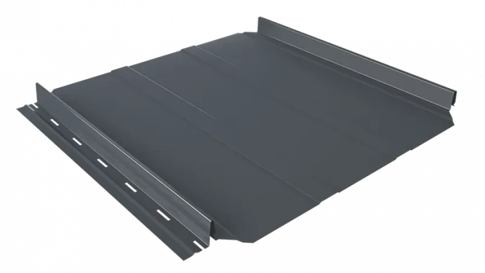 Кликфальц Line 0.5 мм Rooftop Шелк RAL 7024