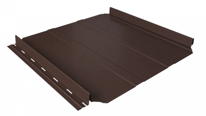 Кликфальц Line 0.5 мм Rooftop Бархат RAL 8017