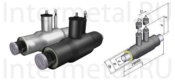 шаровый кран с воздушником intermetal